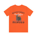 Never Forget Our Fallen Heroes: Military Design T-Shirt, Honoring the Sacrifice