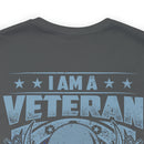 Eternal Oath: Military Design T-Shirt - 'I Am a Veteran - My Oath of Enlistment Has No Expiration Date