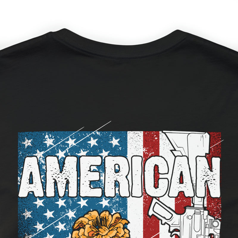 Proud American Veteran: Military Design T-Shirt, Show Your Patriotism!