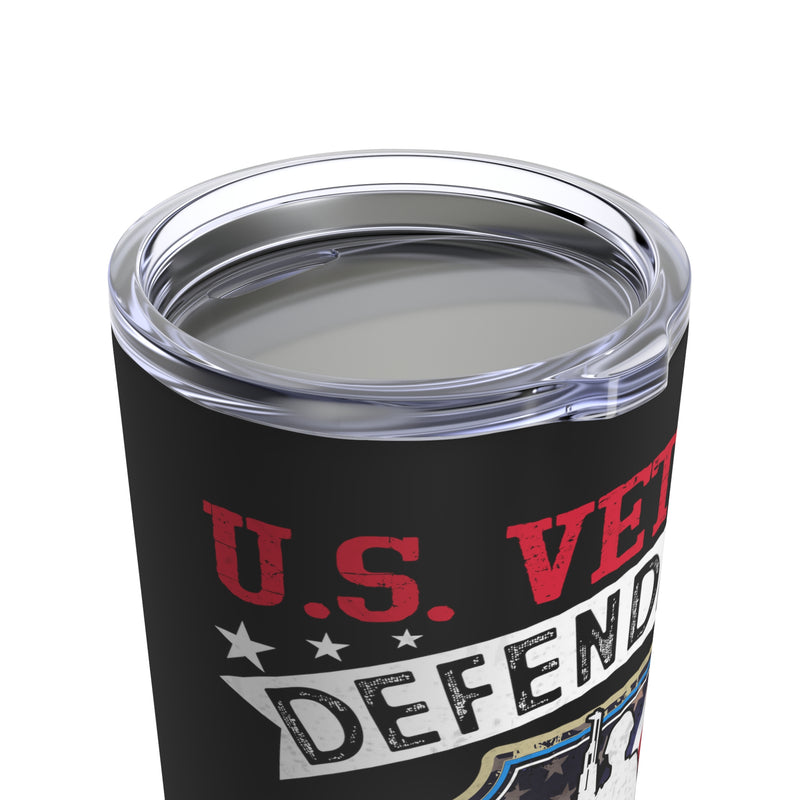 Defender of Liberty: Honor the U.S. Veteran Spirit with our 20oz Military Design Tumbler