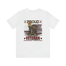 Proud Veteran: Military Design T-Shirt - Wear Your Service with Pride!