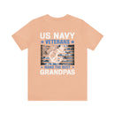 Proud Heritage: 'US Navy Veterans Make the Best Grandpas' Military Design T-Shirt