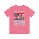 US Army Proud Veteran Military Design T-Shirt: Honor Your Service in Style