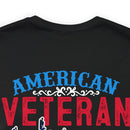 USA-Made Valor: Military Design T-Shirt - American Veteran, Serving with Honor