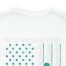 Veteran PTSD Not All Wounds Are Visible Soft cotton T-Shirt