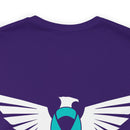 Spreading Wings of Awareness: PTSD Awareness Eagle Design Cotton T-Shirt