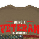 Proud Veteran, Priceless Grandpa: Military Design T-Shirt Celebrating Family and Service
