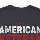 American Veteran: Made in USA, Served with Honor - Military Design T-Shirt for True Patriots