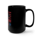 Proud Army Family 15oz Military Design Black Mug: Celebrating Strength and Unity