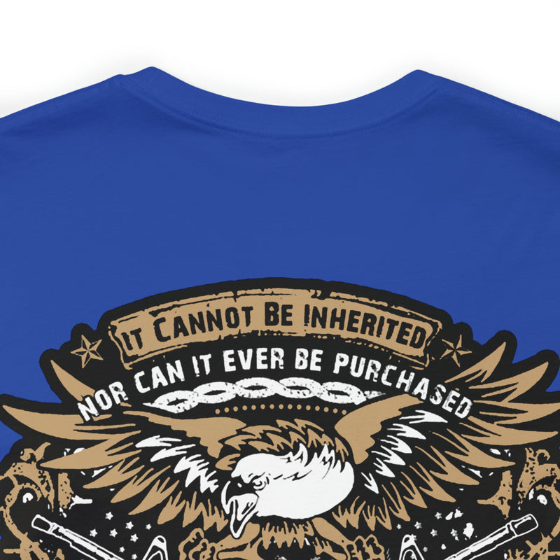 Proudly Served: Military T-Shirt with 'Army Veteran' Design