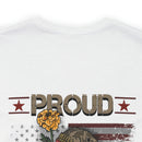 Proud Veteran: Military Design T-Shirt - Wear Your Service with Pride!