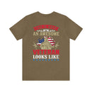 This is What an Awesome Veteran Looks Like: Military Design T-Shirt Celebrating Courage and Dedication