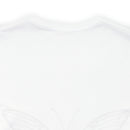 Butterfly Wings of Hope: Spreading PTSD Awareness with our Text Design T-Shirt