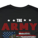 Noble Defenders: Military Design T-Shirt Celebrating the Army's Honor and Bravery