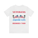 Veterans: American Heroes in Action - Military Design T-Shirt Embracing Courage and Patriotism