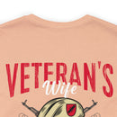 Veteran's Wife: Mess with Me, Deal with My Husband - Military Design T-Shirt with Strength and Protection