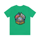 Guardians of the Coast: Military T-Shirt with 'Double Flag Coast Guard' Design
