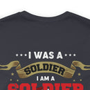 Forever a Soldier: Military Design T-Shirt Honoring Service and Dedication