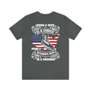 Proud Privilege: Military Design T-Shirt - Honoring Veterans' Spouses with Gratitude!