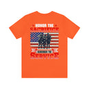 Remembering Sacrifice, Honoring Service: Military T-Shirt with Inspiring Design