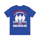 Recognize and Celebrate Our Heroes and She-roes Military Design T-Shirt: Honoring the Importance of Those Who Serve