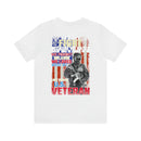 Proud U.S. Veteran: Military Design T-Shirt Celebrating Strong Women and Love for Country