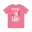 United States Army Veteran: Proudly Served - Military Design T-Shirt