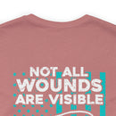 Not All Wounds Are Visible: PTSD T-Shirt T-Shirt Unveiling Hidden Battles