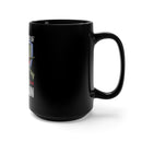 The Best Kind of Dad: Raising a Veteran 15oz Military Design Black Mug - Honoring Fatherhood and Military Service