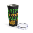 Preserving Freedom: Military Design Tumbler - 20oz