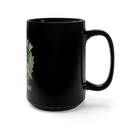 Eternal Commitment: 15oz Military Design Black Mug for Veterans with No Expiration Date
