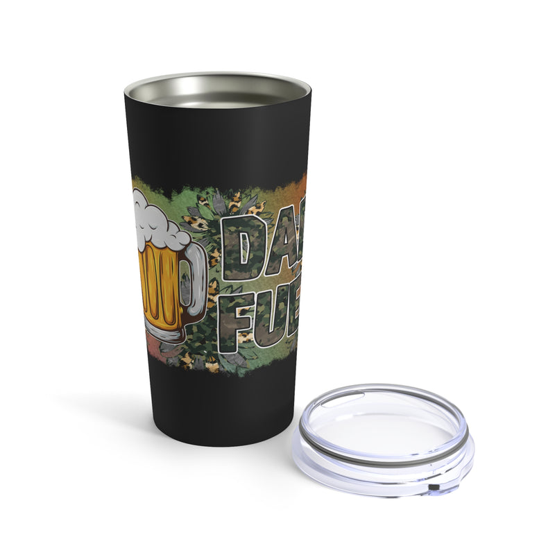 Dad Fuel - 20oz Military Design Tumbler: Powering Fatherhood with Style