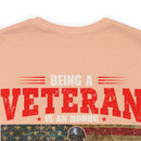 Proud Veteran, Priceless Grandpa: Military Design T-Shirt Celebrating Family and Service