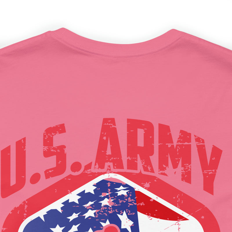 U.S. Army Veteran: Military Design T-Shirt - Proudly Serving with Honor and Courage