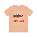 Proud Legacy: Dad, Grandpa, Vietnam Veteran - Military Design T-Shirt Celebrating Family and Service