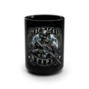 Midnight Sentinel: The Tactical Reaper Coffee Mug