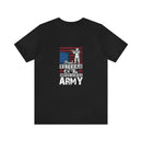 Proud Veteran: United States Army Military Design T-Shirt Saluting Service and Sacrifice