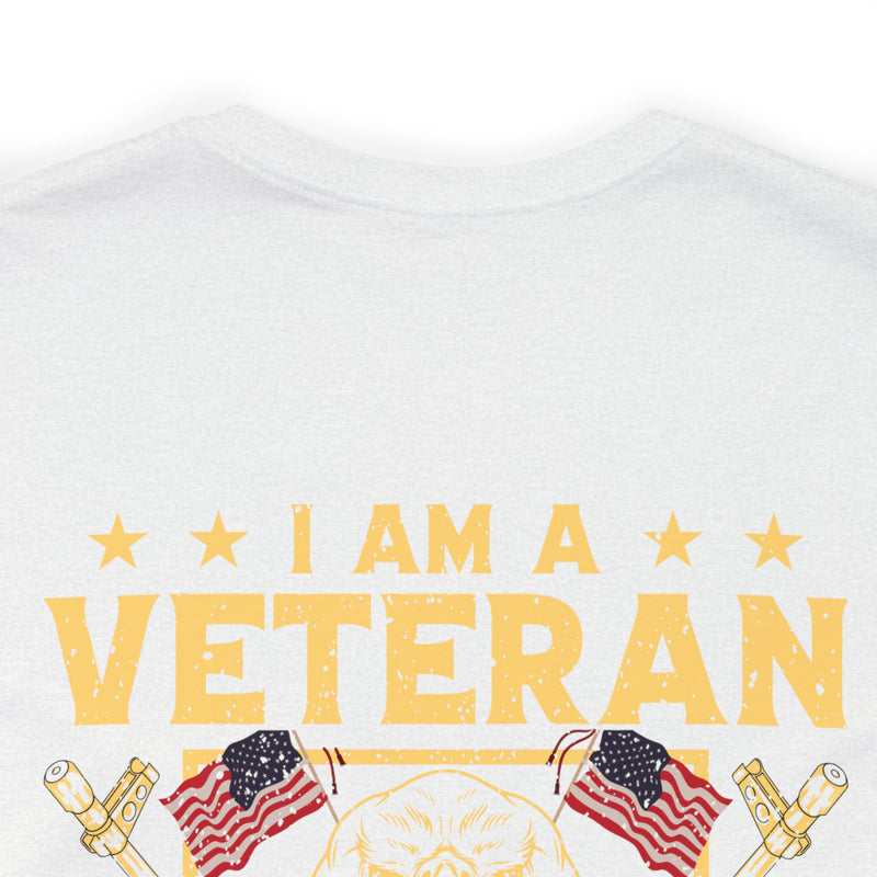 Unisex Military-Styled 'I Am A Veteran: My Oath of Enlistment' Commemorative T-Shirt