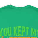 "Preserving Freedom: Thank You for Keeping It Alive" Military Design T-Shirt