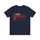 Dad, Grandpa, Veteran: Military Design T-Shirt Celebrating Family Heroes!