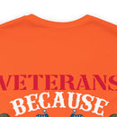 Veterans: American Heroes in Action - Military Design T-Shirt Embracing Courage and Patriotism