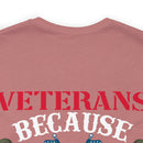 Veterans: American Heroes in Action - Military Design T-Shirt Embracing Courage and Patriotism
