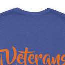 American Heroes: Veterans, True Patriots" Military Design T-Shirt