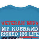 Veteran Wife: Honoring Courage, Strength, and Love - Military Design T-Shirt Celebrating Sacrifice and Protection