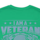 Eternal Oath: Military Design T-Shirt - 'I Am a Veteran - My Oath of Enlistment Has No Expiration Date