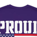 Proud Veteran: Military Design T-Shirt Honoring Courage and Dedication