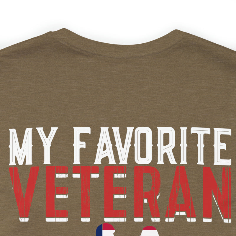 Forever My Hero: Military Design T-Shirt - Honoring My Husband, My Veteran