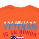 Honored Veteran, Priceless Grandpa: Military Design T-Shirt Celebrating Legacy