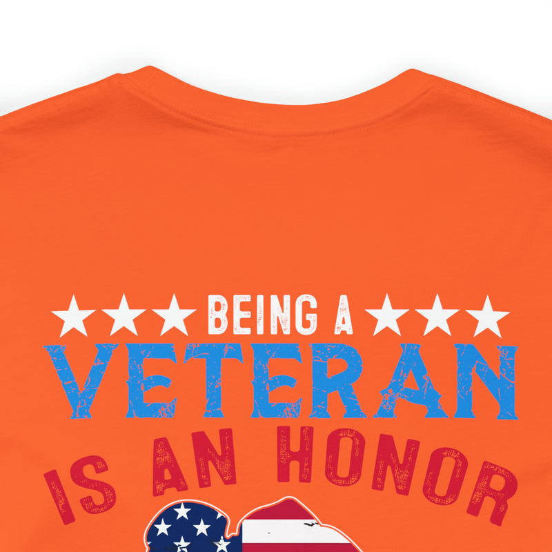 Honored Veteran, Priceless Grandpa: Military Design T-Shirt Celebrating Legacy