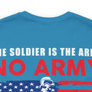 The Heart of the Army: Military Design T-Shirt - Soldiers Make the Army, Army Makes the Difference